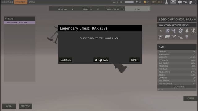 Red Crucible Reloaded: BAR Opening Chest смотреть онлайн
