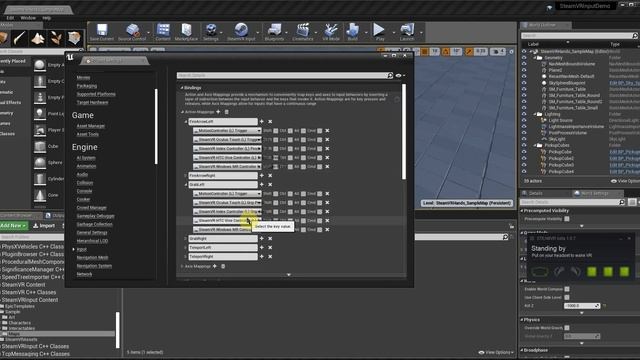 03 UE4 SteamVR Input Plugin - Recreating the Sample Project смотреть онлайн