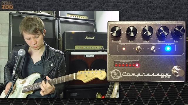 Keeley Electronics Compressor Pro - Обзор Pedalzoo смотреть онлайн
