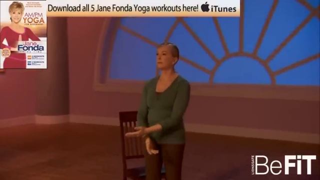 Yoga Stretching & Mobility Workout: PM- Jane Fonda смотреть онлайн