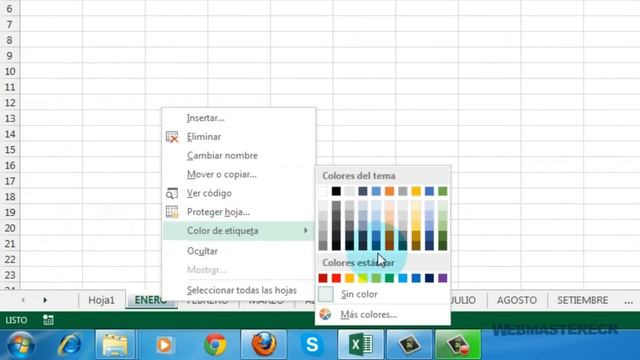 TUTORIAL EXCEL 2013 - EL LIBRO Y LA HOJA DE CALCULO - VIDEO 4 смотреть онлайн