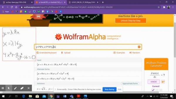 Solving Systems of Equations in Wolfram|Alpha