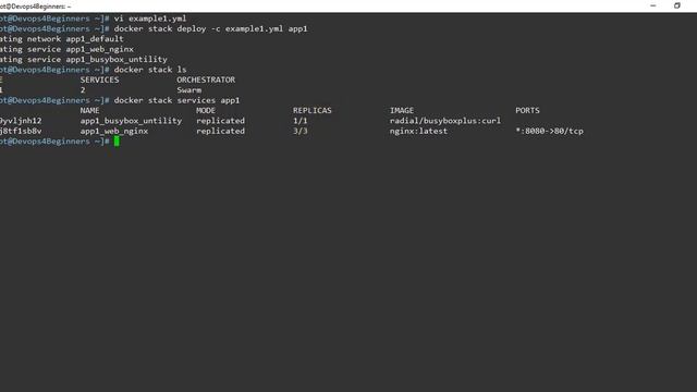 42. Docker Stack Part 1 смотреть онлайн