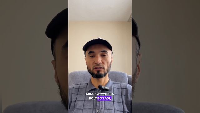 NASOS İSHLAMAYAPTİ? Nima Qilish Kerak?