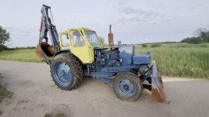 Покупаю трактор ЮМЗ - 6 .......Поездка за Санкт-Петербург на сотню километров ..... ( перезалив )