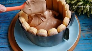 Вкуснее тирамису, торт из печенья савоярди с двумя видами крема. Реально быстрый торт без выпечки!