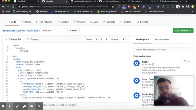 Shopify Theme Developer Tutorial: Workflow and Deployment using Github Actions смотреть онлайн