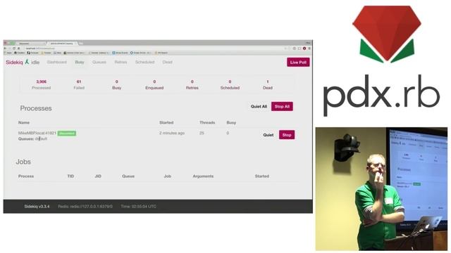 Using Background Jobs with Sidekiq and Rails - Mike Perham смотреть онлайн