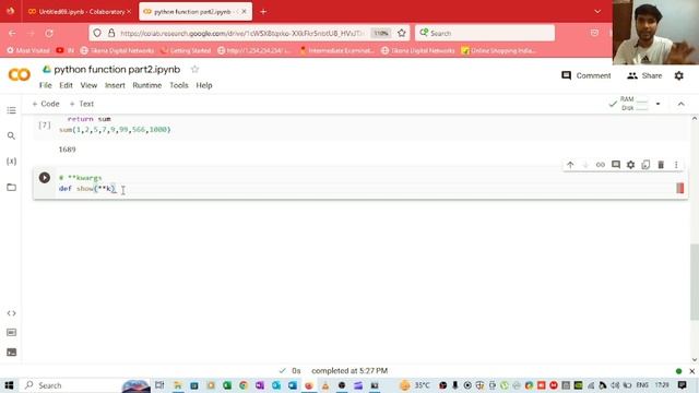 *Args vs **Kwargs In Python | Functions Part2 | Data Science Program | Future4.0 смотреть онлайн