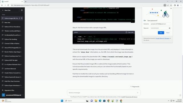 Python Extract URL where from information of downloaded image смотреть онлайн