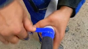 БурЦех 5, город Раменское, ПВД Фильтр (Чулок) крепление к ПНД трубе.