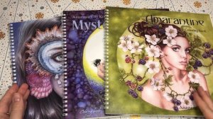 Мои планы по раскрашиванию на 2022 год, раскраски которые хочу закончить, начать и убрать