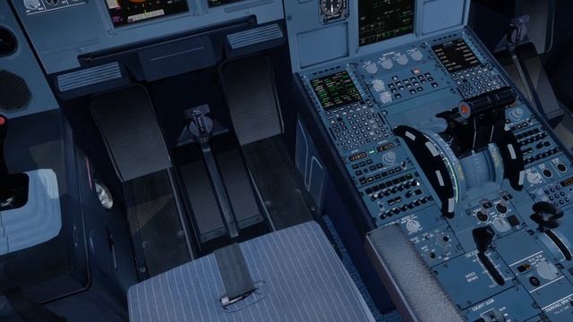 Circle To Land в Родосе на FSlabs A320.