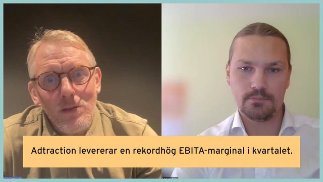 Adtraction: VD-intervju med Simon Gustafson avseende Q3'23 смотреть онлайн
