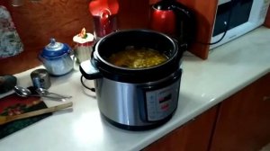 Готовим плов в скороварке
