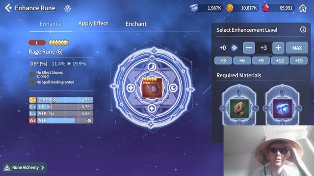 ONE MONTH OF SAVING FOR NOTHING? - Summoners War Chronicles 6* rune crafting смотреть онлайн