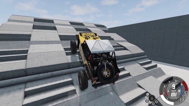 BeamNG.drive Gameplay Grid Map V2 Off-road смотреть онлайн