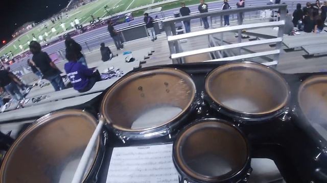 Melody cadence-Tenor drum cam (Homecoming football game) смотреть онлайн