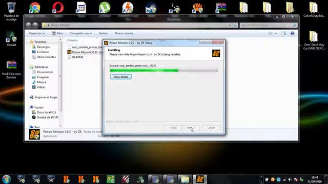 Call Of Duty Waw PC Steam Y NoSteam Tutorial Mod Menú + Mod Prision Zombies смотреть онлайн