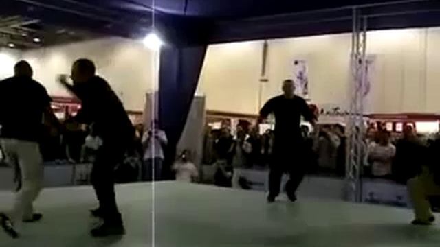 Демонстрация техник крав мага. Эйяль Янилов и Яцек Валтчак. смотреть онлайн