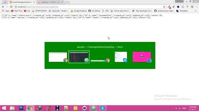 #1 Laravel API tutorial | How to Create Laravel API | laravel 5 shopping cart tutorial смотреть онлайн