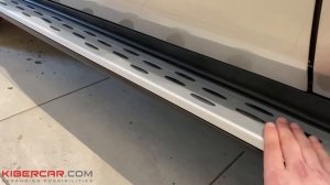 Установка стационарных порогов на Mercedes GLC