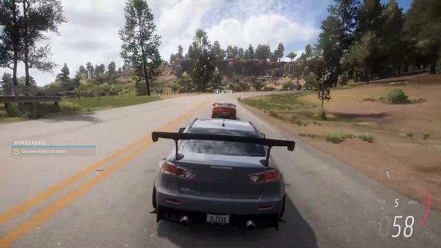 Mitsubishi Lancer Evolution X & Nissan R35 GTR Convoy - Forza Horizon 5 (Wheel + Shifter) Gameplay смотреть онлайн