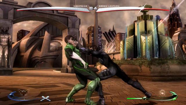 Injustice Gods Among Us - Arcade Battle Ladder - Nightwing | CenterStrain01