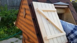 Домик для колодца своими руками,монтаж