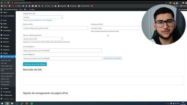 Como deixar link de Afiliado mais curto e profissional no WordPress смотреть онлайн