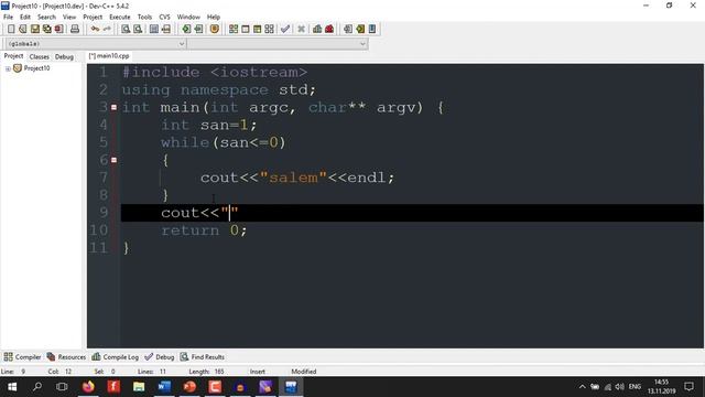 С++ сабақ 10 [Қайталау операторы while №1] смотреть онлайн