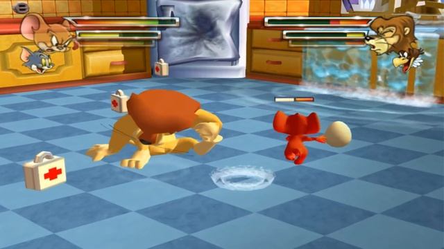 Tom and Jerry War of the Whiskers - Tom and Jerry vs Lion vs Eagle vs Duckling Best Fun Games смотреть онлайн