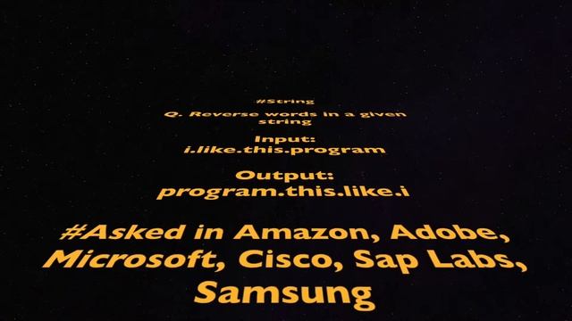 Problem #1 - Reverse words in a given string | Problem Solving Series | Beginner to Advanced смотреть онлайн