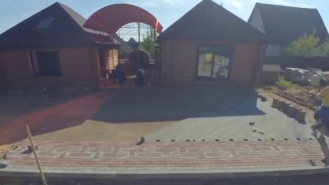 Укладка брусчатки смотреть онлайн