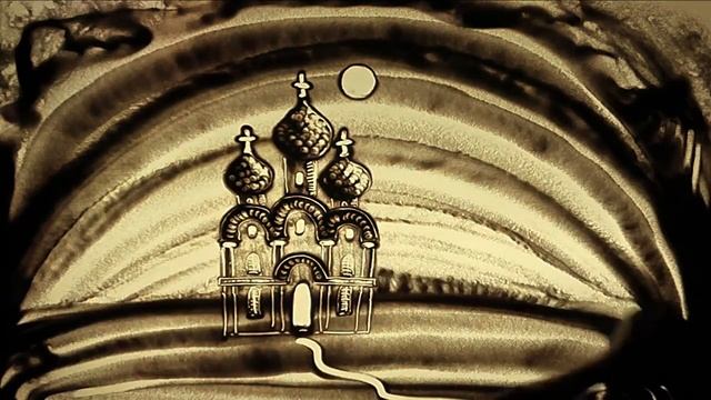 Со Светлой Пасхой! Песочная анимация от «Чудо-дети» Ульяновск смотреть онлайн