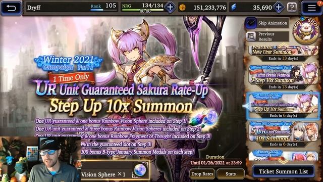 [WOTV] F2P Summons & Strategy Sakura Week | War of the Visions: Final Fantasy Brave Exvius смотреть онлайн