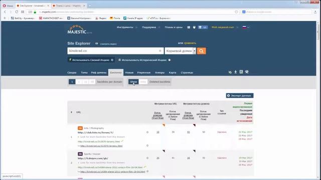 Обзор Majestic com или как проверить внешние ссылки на сайт смотреть онлайн