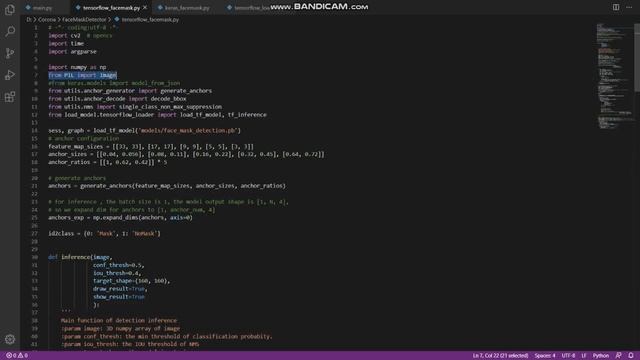 Face Mask Detection using #Python and #Tensorflow #covid19 | #Always code describe смотреть онлайн