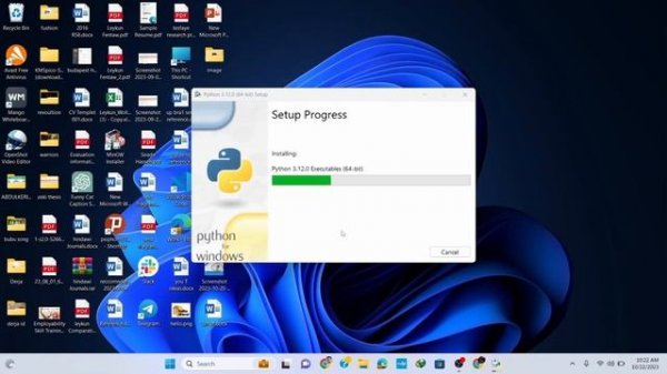 How to install pandas on Python 3.12 Windows 10