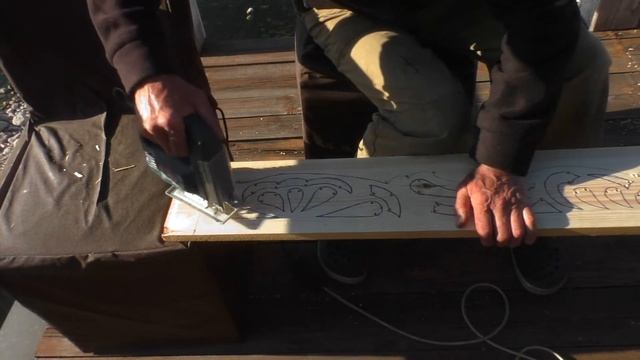 Вырезаем наличники. смотреть онлайн