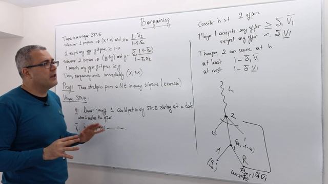 (AGT3E8) [Game Theory] Solving Rubinstein's Infinite Horizon Alternating Offer Bargaining Game смотреть онлайн