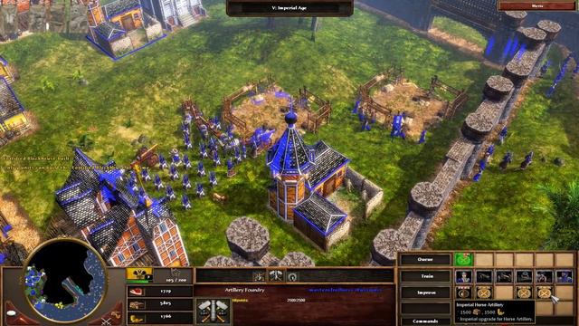 Age Of Empires 3 Multiplayer Gameplay - Unlimited Russian Numbers! смотреть онлайн