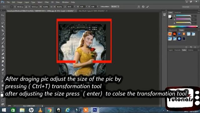 How To Replace The Face In Photoshop CS6 смотреть онлайн