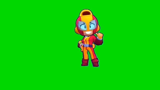 Макс на зеленом фоне |Brawl Stars| смотреть онлайн