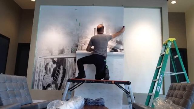 MAIN MEDIA Wall Wrap at AERO Apartments Lobby смотреть онлайн