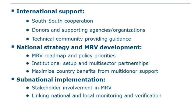 Module 1.2 Framework For Building National Forest Monitoring Systems For REDD+