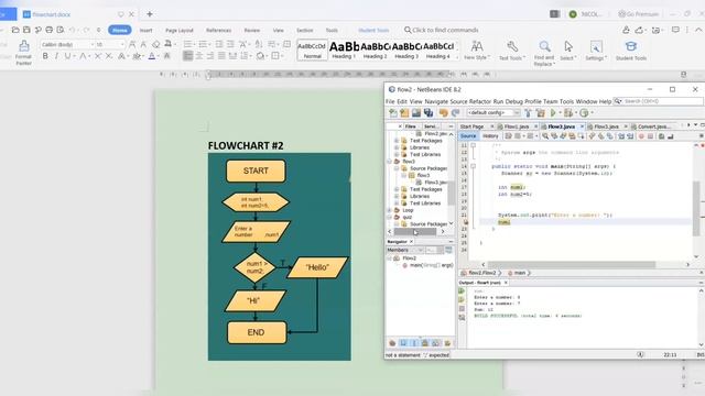 Converting flowchart into Java Code | TAGALOG смотреть онлайн