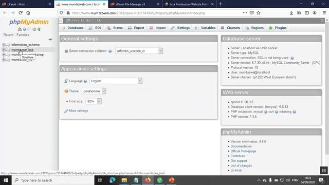 Cara Membuat Database, Upload Database dan Menghubungkan Database di Hosting Baru смотреть онлайн