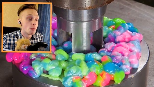 ЭКСПЕРИМЕНТ: Который НЕ НАДО Повторять! / ГИДРАВЛИЧЕСКИЙ ПРЕСС vs. ВСЕГО на СВЕТЕ! смотреть онлайн