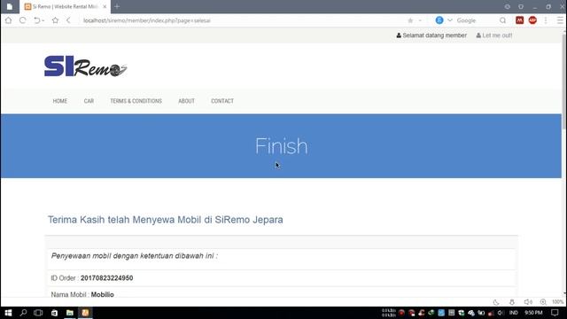 Download source code Sistem informasi rental mobil berbasis web PHP Mysql смотреть онлайн